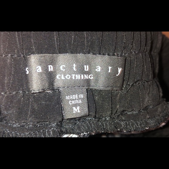 Sanctuary wide leg palazzo pants size M - Picture 4 of 7